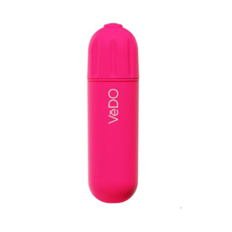 Nitro Bullet, Rechargeable Vibrating Adult Sex Toy, 3.25” Travel Size Vibe (Pink)