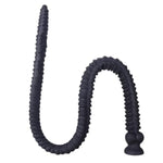 Super Long Anal Dildo 31.49" Butt Plug with Spiral Ridge Texture