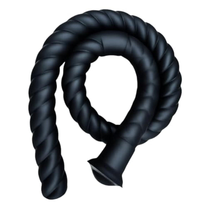 31.5" Ultra Long Rope Anal Plug G-Spot Dildo Deep Massage Sex Toys, Premium Waterproof Liquid Silicone Butt Plug for Deep Stimulation for Men and Women Couples (Black)