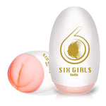 Male Masturbator Egg, Portable Pocket Pussy Stroker with 3D Realistic Textured Vagina Ultra Soft Stretchy Male Masturbators Cup,Blowjob Adult Male Sex Toys for Men (Sweet Young Girl)