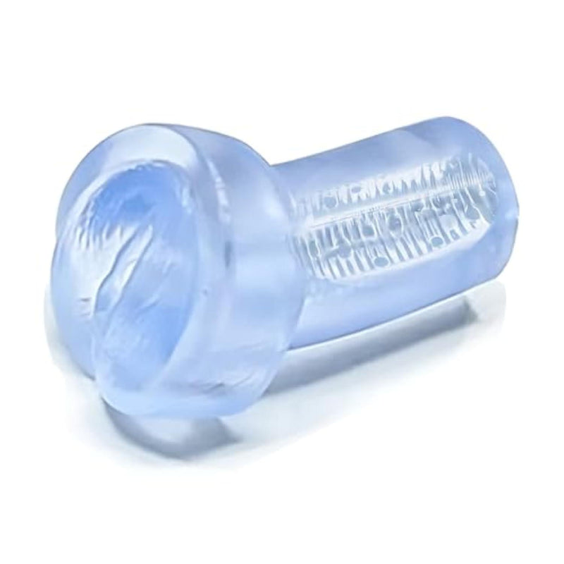 Clear Extended Men's Penis Pump Sleeve Masturbator Sleeve Realistic Vagina Sleeve Replacement Seal Cap 2.5 inch Cylindrical Large Penis Pump Sleeve Male Enhancement for Stronger and Larger Erections