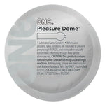 Pleasure Dome Latex Condoms with Brass Pocket Case, 12 Count