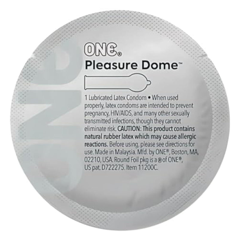 Pleasure Dome Latex Condoms with Brass Pocket Case, 12 Count