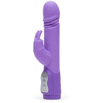 Dream 5 inch Thrusting Rabbit Vibrator for Women, Purple