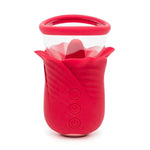 Rose Vibrating Pussy Pump and Clitoral Stimulator for Women