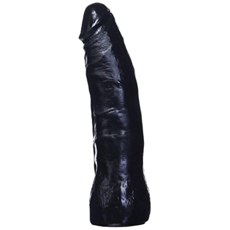 Doc Johnson Vac U Lock Codeblack Thin Natural Dong, 7 inch