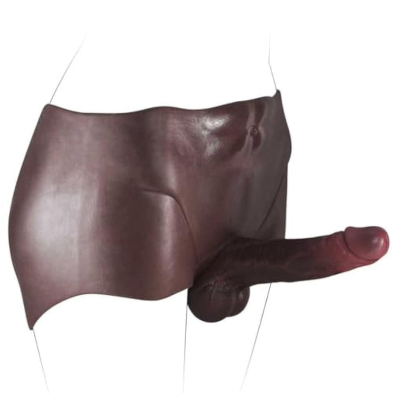 Silicone Strap On Harness with 7.3'' Dildo for Lesbian Couple