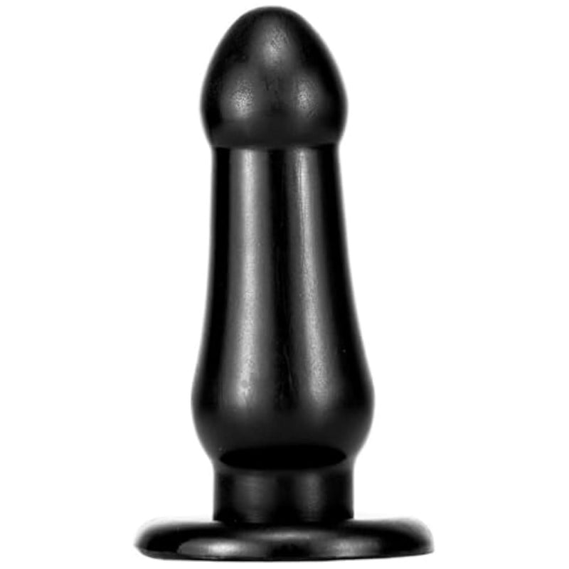 Mushroom Head Shape Black Anal Dildo with Big Suction Cup, Big Thick Anal Plug Adult Sex Toy for Women Men