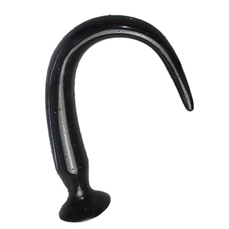 16.5 Inch Extra Long Anal Plug, Anal Vaginal Prostate Massager, Soft and Flexible Long Dildo with Strong Suction Cup, Prostate Massage and G-spot Stimulation Sex Toy for Women Men Couple (M)