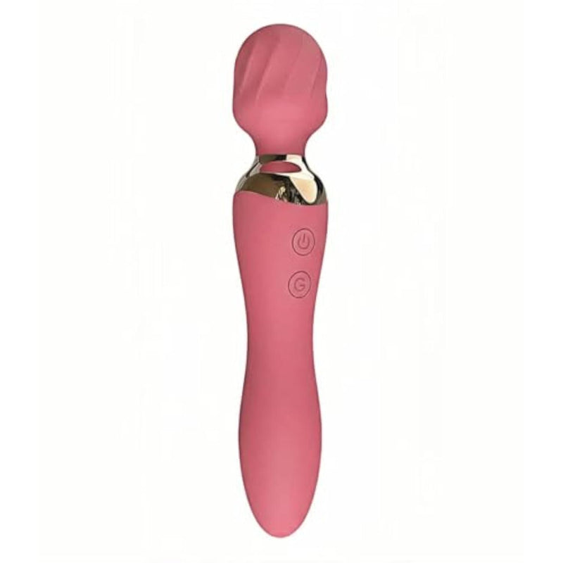 Dual Motor Wand Massager for Women – 2-in-1 G?Spot & Clitoral Stimulator, 12 Modes, Rechargeable, Waterproof, Powerful Quiet Vibrator, Sex Toy for Couples, Personal Use, Travel, Beginners & Advanced