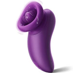 Realistic Tongue Vibrator with Licking Motion - Quiet, Waterproof