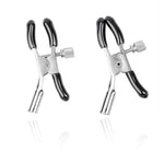 Nipple Clips for Adult Play Non-Piercing, Nipple Clamps Sensory Toys Woman Adjustable Pressure Metal Body Jewelry Non Piercing