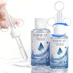 Water Based Lube with 10ml Applicator Injector, Anal Sex & Vaginal Lubricant for Privacy & Toys, Non-Sticky pH Balanced Personal Lubrification for Men, Women & Couples, 2 x 3.38 Fl Oz