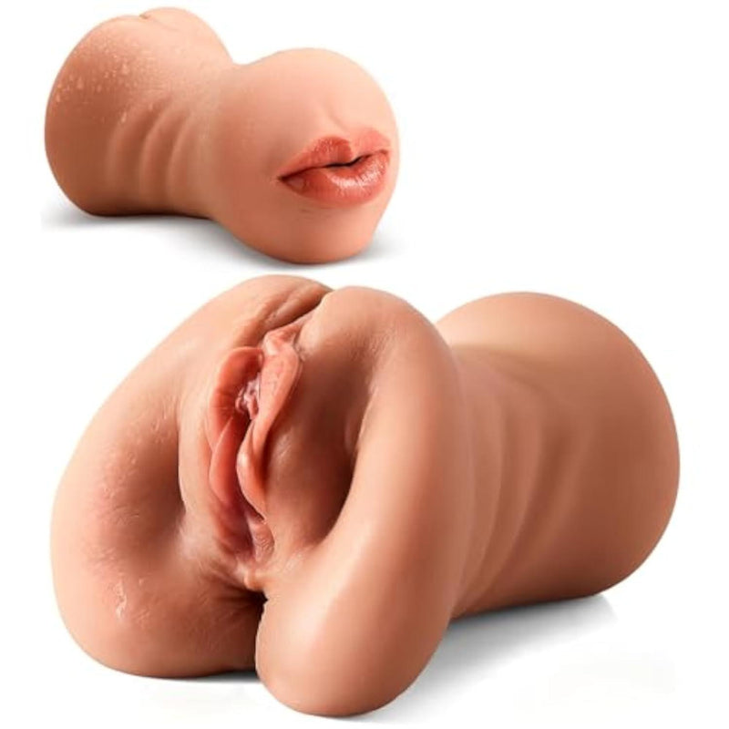 3 in 1 Male Masturbator Pocket Pussy Sex Toys for Men