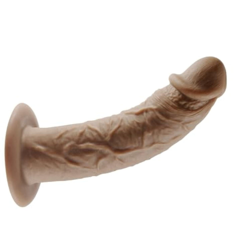 Big Thick Anal Dildos with Strong Suction Cup for Hands-Free Play, Realistic Dildo Sex Toys for G-spot Stimulation,Soft Silicone Lifelike Penis for Beginner Women Men Masturbation