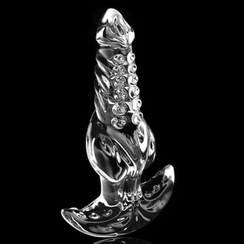 Knotted Anal Plug Training Toy Wearable Tentacle Butt Plug Anal Dilator (M)