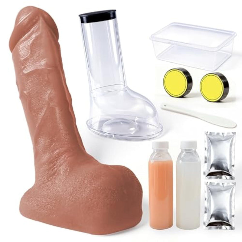 Clone Silicone Penis and Balls DIY Casting Kit - Make Your Own Dildo