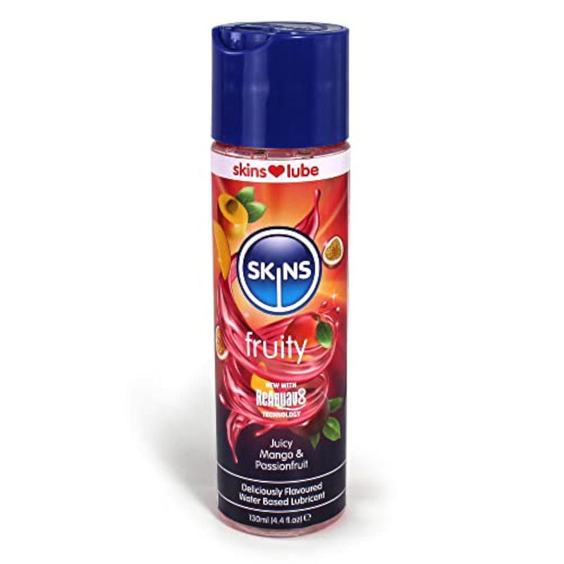 Mango & Passionfruit Flavoured Lube with ReAquav8 Technology – Water Based lube with Mango & Passionfruit Flavour - 4Oz