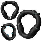 Silicone Cock Ring Set,3 Sizes Penis Ring