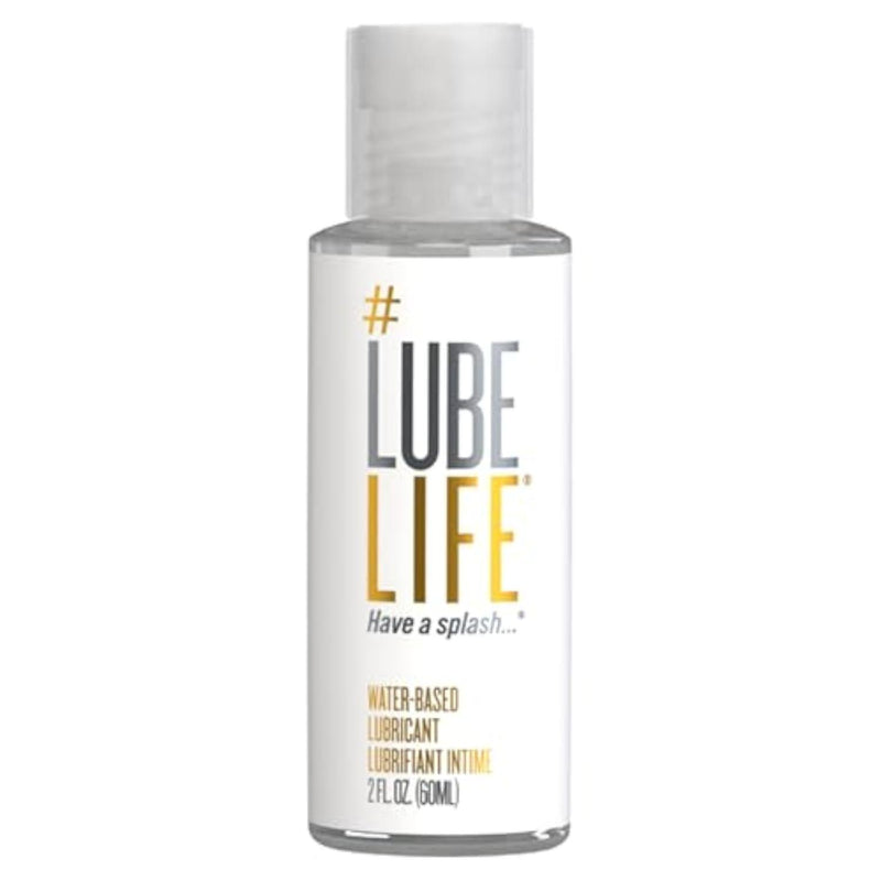 LUBELIFE Water Based Lube Personal Lubricant for Men Women Travel, 2 fl oz
