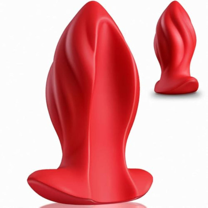 2.65" Diameter Hollow Butt Plug, 6.5" Silicone Tunnel Plug Anal Expander