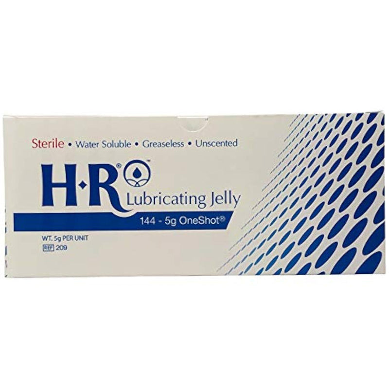 Pharma One Shot Sterile Lubricating Jelly, 5 gram per Unit, Box of 144