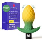 Pineapple Vibrating Butt Plug Sex Toys for Men & Women