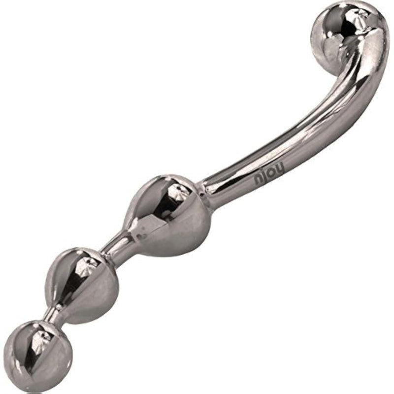 Metal G Spot Fun Wand 7.5 Inch Polished Steel by