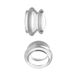 Clear Plungers Silicone Nipple Suckers Large Nipple Suction Cups Body Safe Clear Design Extra Strong Suction for Men and Women