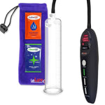 Magna Pro+ Smart LCD Electric Penis Pump Kit, Black, 9" x 2.00" ID