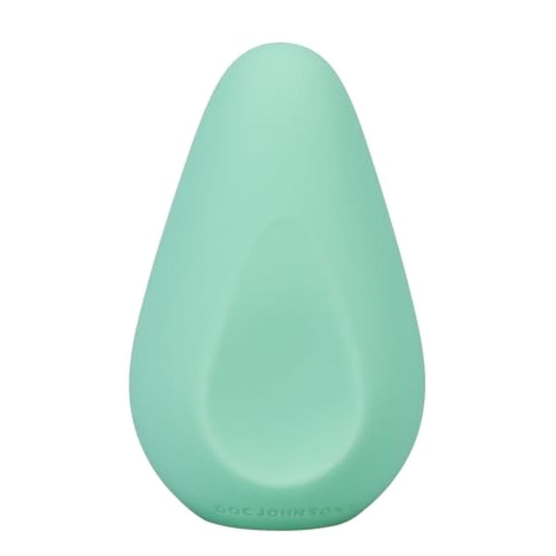 Doc Johnson Ritual - Chi - 10 Function Clitoral Vibrator - Silicone and Rechargeable - Discreet, Mint