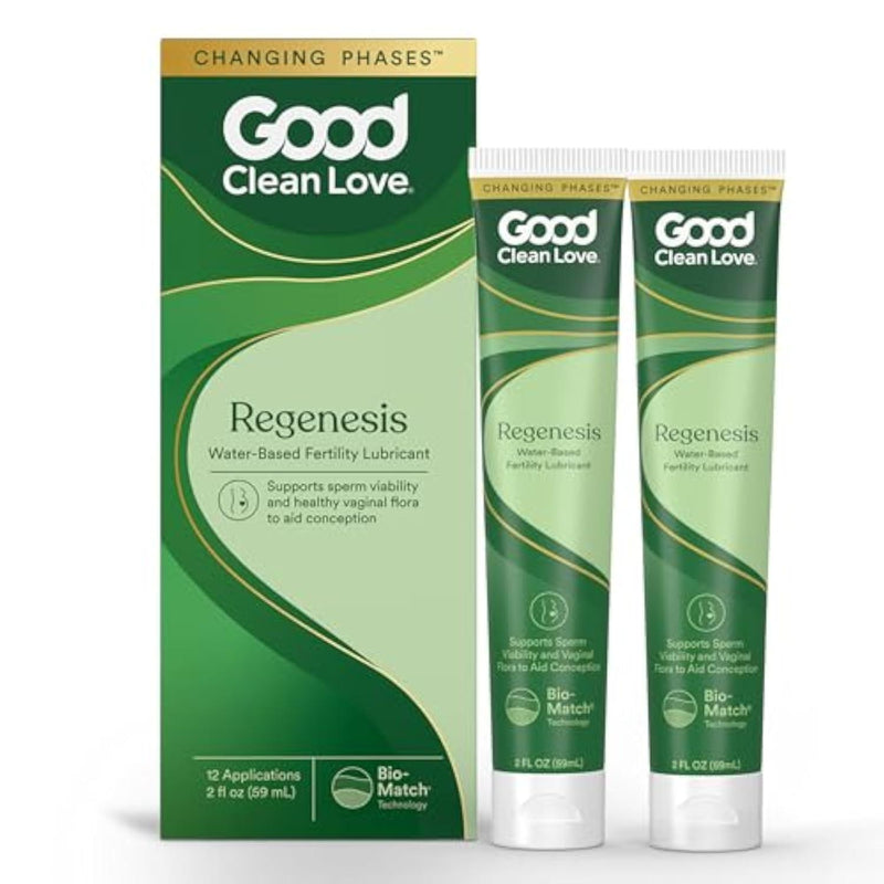 Regenesis Fertility-Friendly Lubricant, 2 Oz (2-Pack)