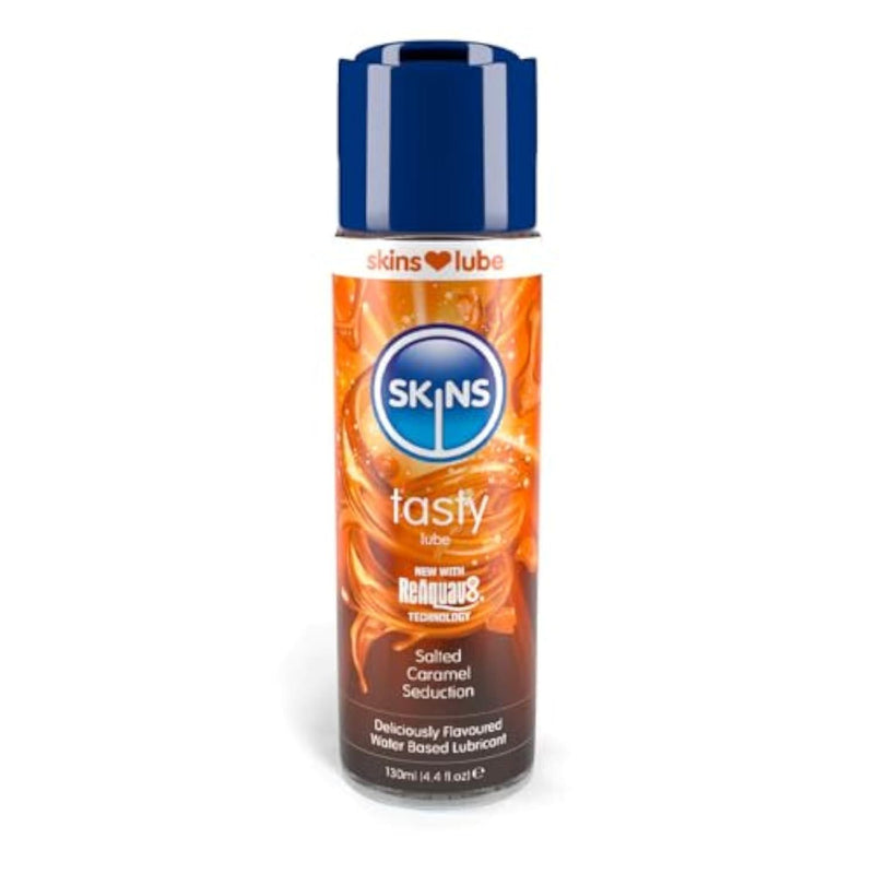 Edible Lube - Salted Caramel Lube - Flavored Lube for Oral Water Based Lube - Gorgeous Tasting Edible Lube for Oral Pleasure & Intercourse