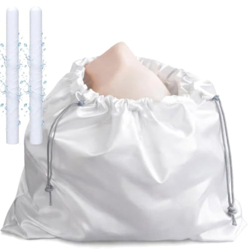Storage Bag 2 Dry Rods for Torso Adult Sex Doll, Discreet Storing & Drying