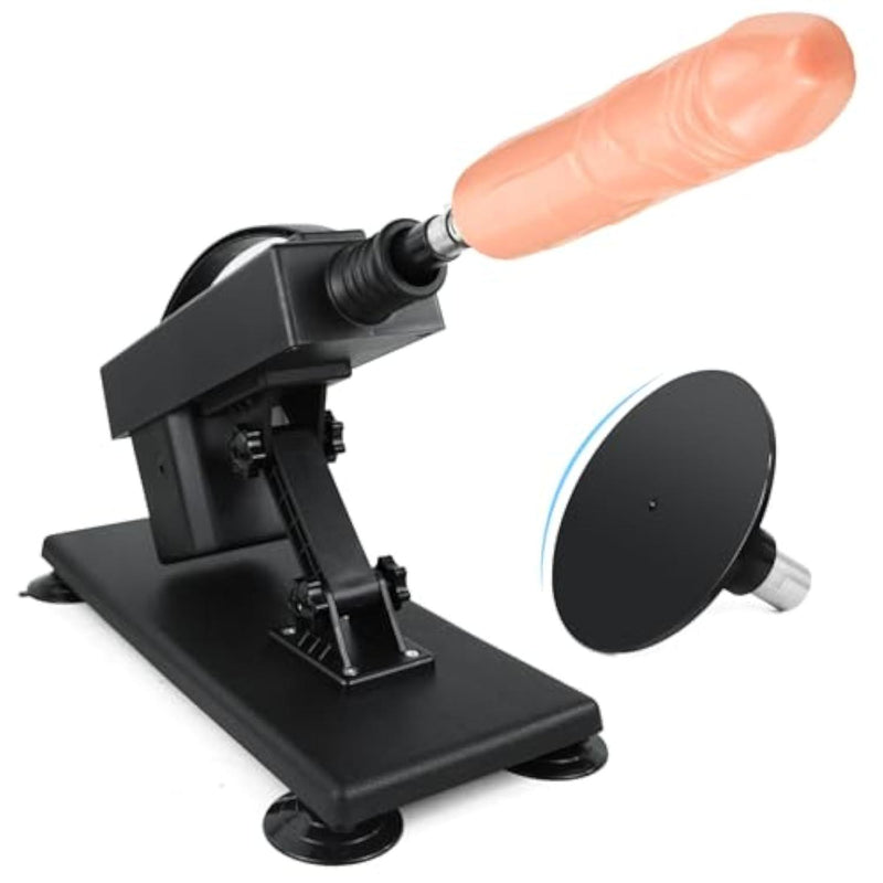 Sex Machine,Dildo Machine with Suction Cup Adapter,Automatic Love Machine Thrusting Sex Machine with 3XLR Connector,Sex Toys for Women and Men