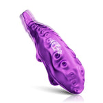 Finger Vibrator Clitoral Stimulator Vibrating Nipple G-spot Massage Mini Adult Sex Toys 9 Vibration Modes Wearable Silicone Sleeve with Textured Bump for Solo Play Couples Women