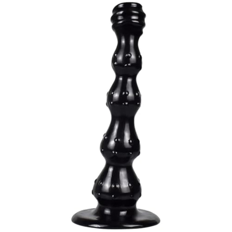 10.62 inch Long Anal Dildo Anal Beads with Raised dots, Soft Flexible Long Anal Plug with Strong Suction Cup, Vaginal Prostate Massage Butt Plug Sex Toy for Men Women