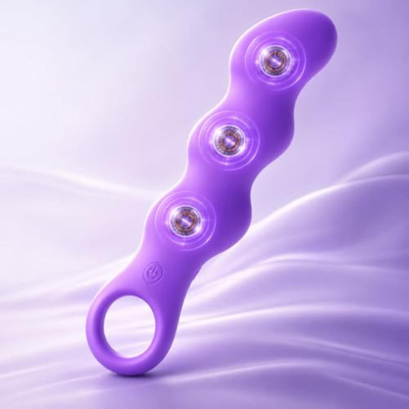 G Spot Vibrator Sex Toys - Prostate Massager Anal Vibrator with 10 Wave Modes, Triple Motor Stimulation Clitoral Butt Plug Nipple Toys,Rechargeable Adult Toys for Men Couples