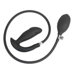 Inflatable Butt Plug, Silicone Anal Trainer with Hand Pump
