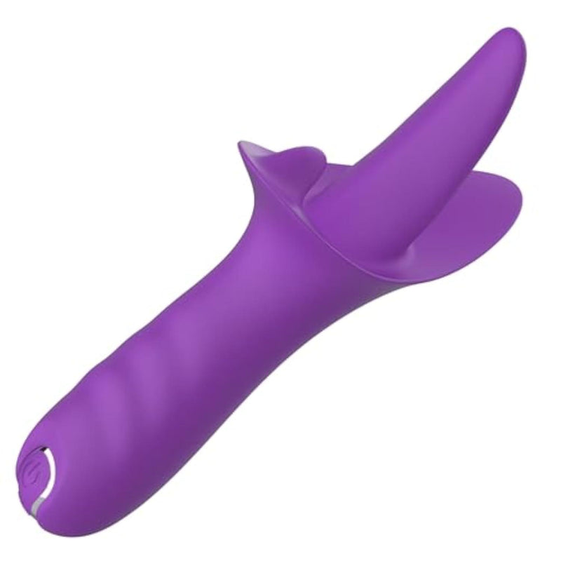 Sex Toys Tongue Clitoris Licking Vibrator for G-Spot Clitoral Nipple Anal