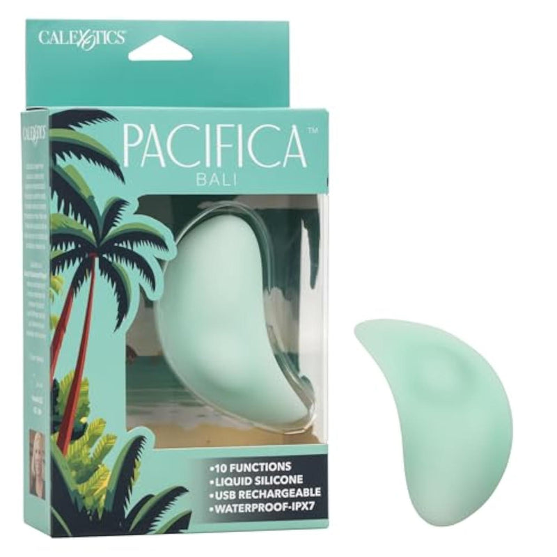 Pacifica Bali 10 Modes Vibrator for Women Made with Body Safe Transparent Silicone and 100% Waterproof - SE-4210-05-3