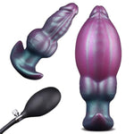 Large Inflatable Butt Plug Inflatable Dildo, Giant Anal Plug Stretcher