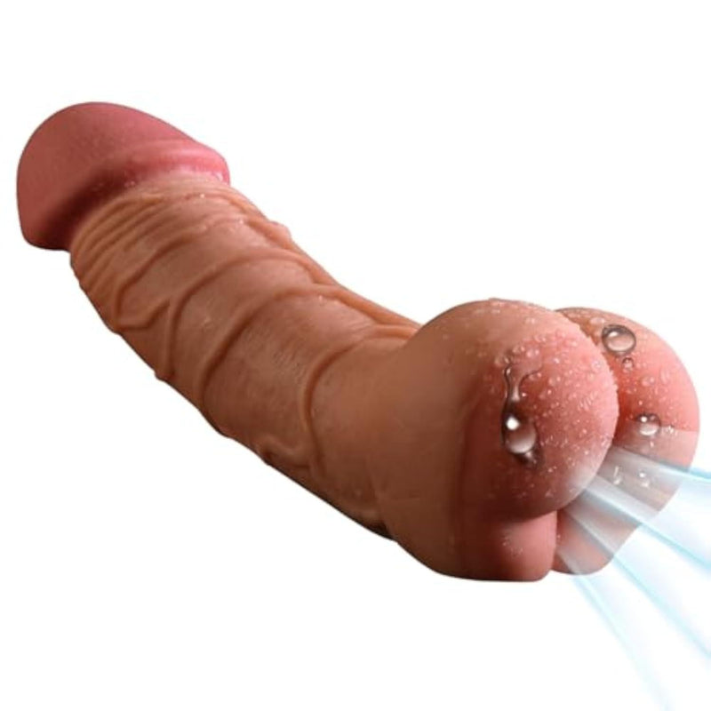 Realistic Pocket Pussy Dildo Silicone Male Masterbator Onahole 2 in 1