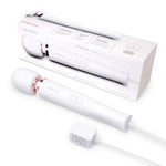 Plug-in Wand Vibrator - Vibrating Wand Massager, Sex Toys (White)