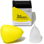 Best Periodt Menstrual Cup - High Capacity Soft Period Cup for Heavy Flow - 12 Hour Leak Free - Comfy & Easy to Use - Comes with Yellow Menstrual Cup Case - USA Made (Size 2)