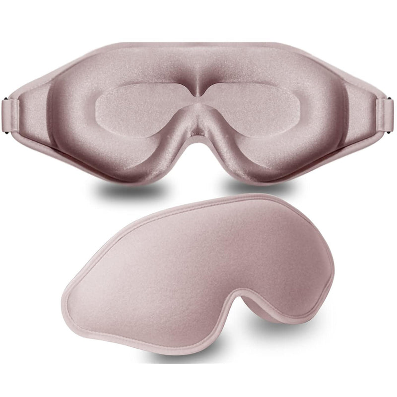 Sleep Mask for Side Sleeper, Blackout Eye Mask for Women Men
