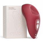 TREMBLE Clitoral Tapping Vibrator, G-Spot & Clit Adult Sex Toys, Red