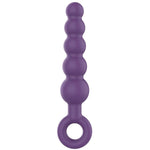 8'' Long Anal Beads Butt Plug Anus Trainer with Pull Ring & 5 Gradual Knots