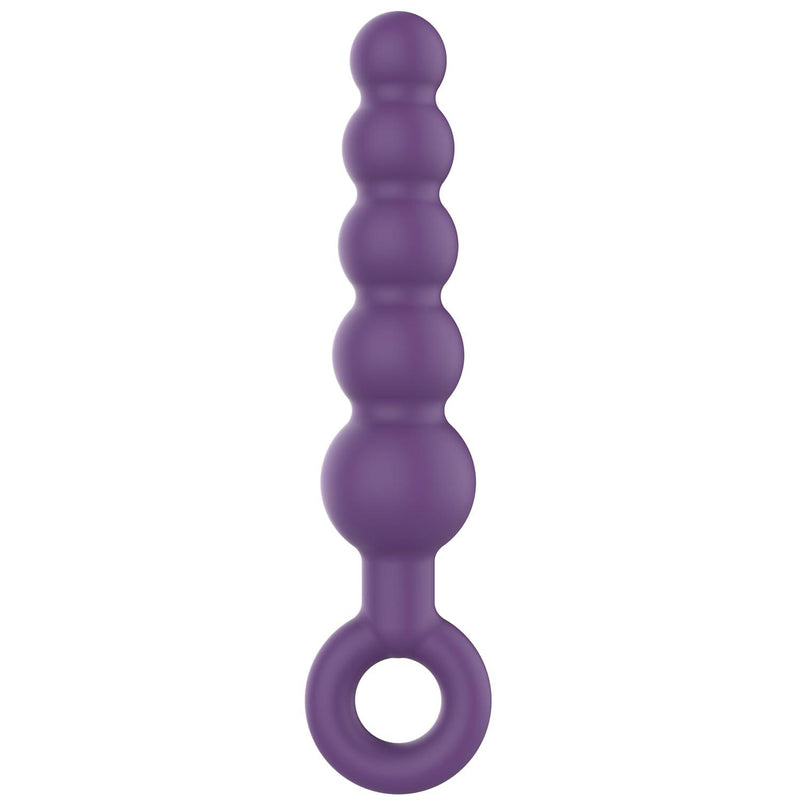 8'' Long Anal Beads Butt Plug Anus Trainer with Pull Ring & 5 Gradual Knots