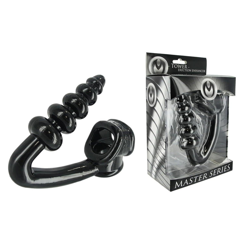 The Tower Erection Enhancer Anal Plug and Penis Ring